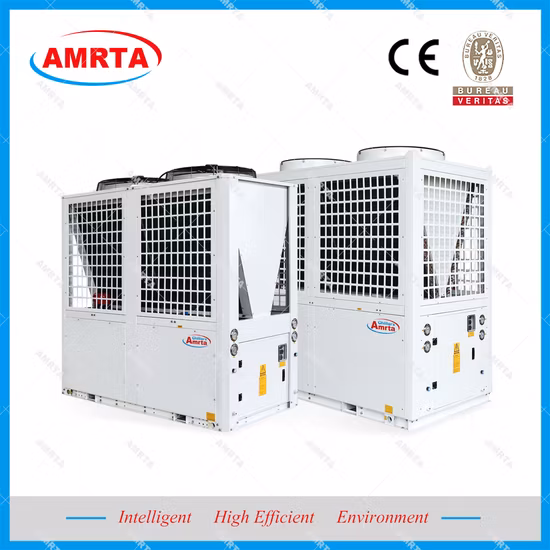 Scroll Modular / Glycol / Dairy Milk / Brewery / Commercial / Biogas DC Inverter Free Cooling Industrial Air Cooled Water Chiller with CE Certificate