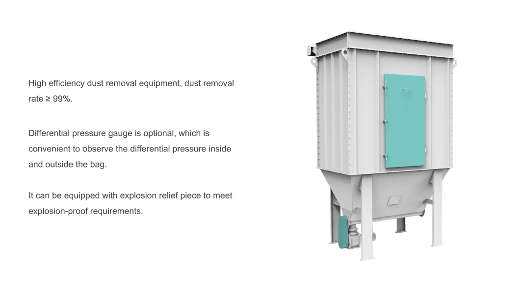 Best Price of Square High Pressure Jet Round Bag Industrial Air Dust Filtration System with CE Certification