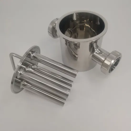 Filtre magnétique adapté aux besoins du client d'aimant de carburant d'acier inoxydable d'industrie alimentaire forte séparation utilisant le filtre magnétique liquide de piège